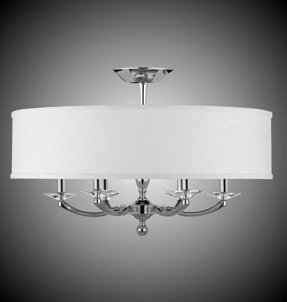 Six Light Flush Mount